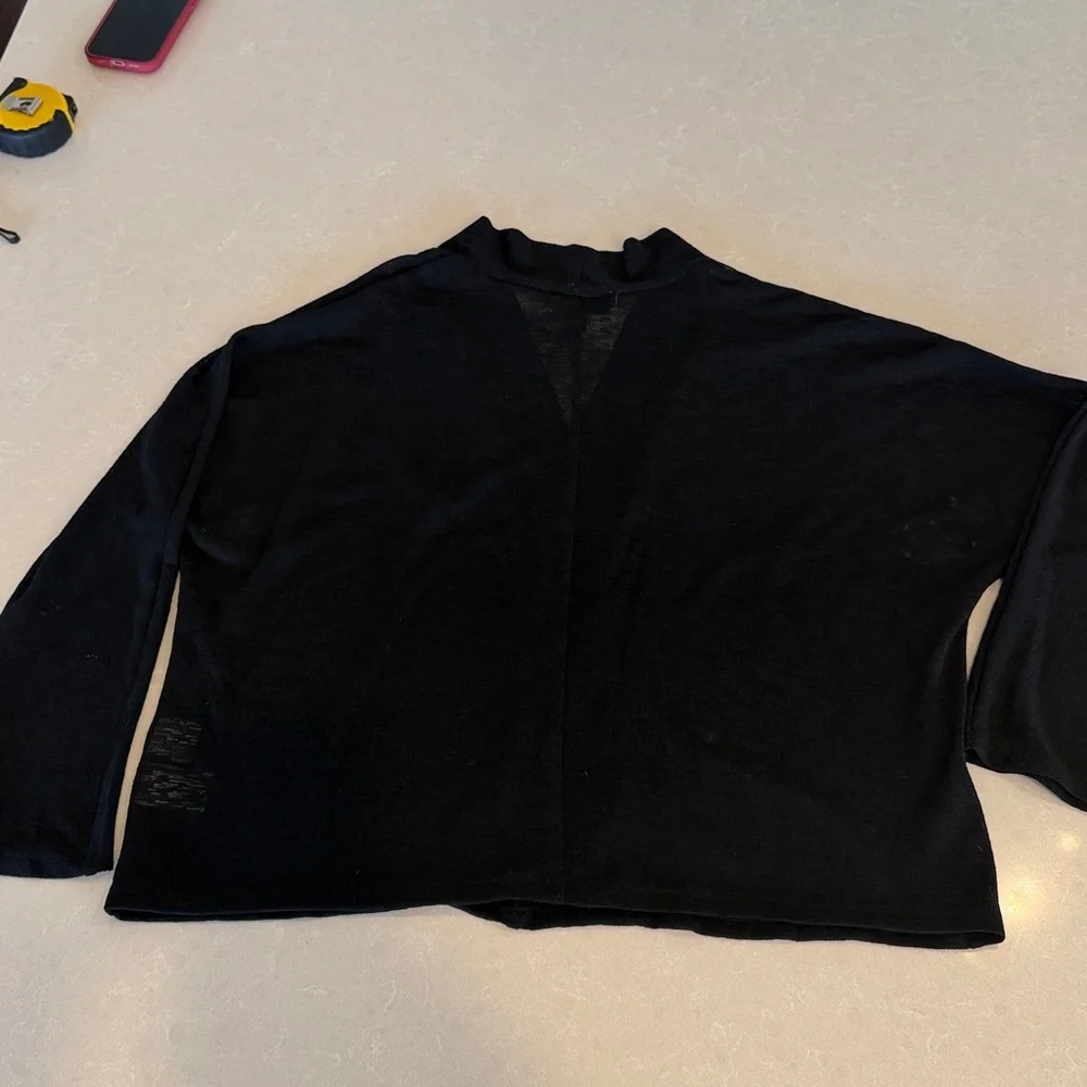 Kasper Elegant Black Knit Cardigan - Picture 9 of 9